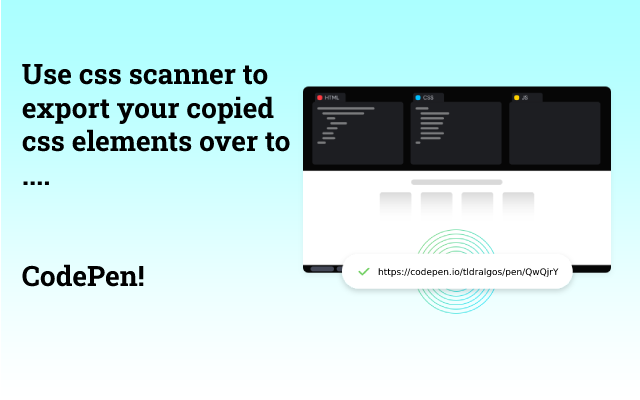 CSS -Scanner 4.0 - Immer eine schnelle und einfache Möglichkeit, CSS zu überprüfen, zu kopieren und zu exportieren Medien 3