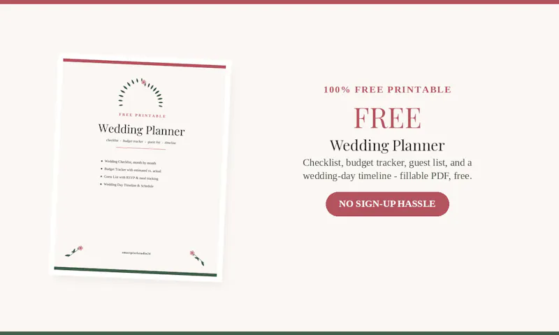 Free Wedding Planner screenshot 2