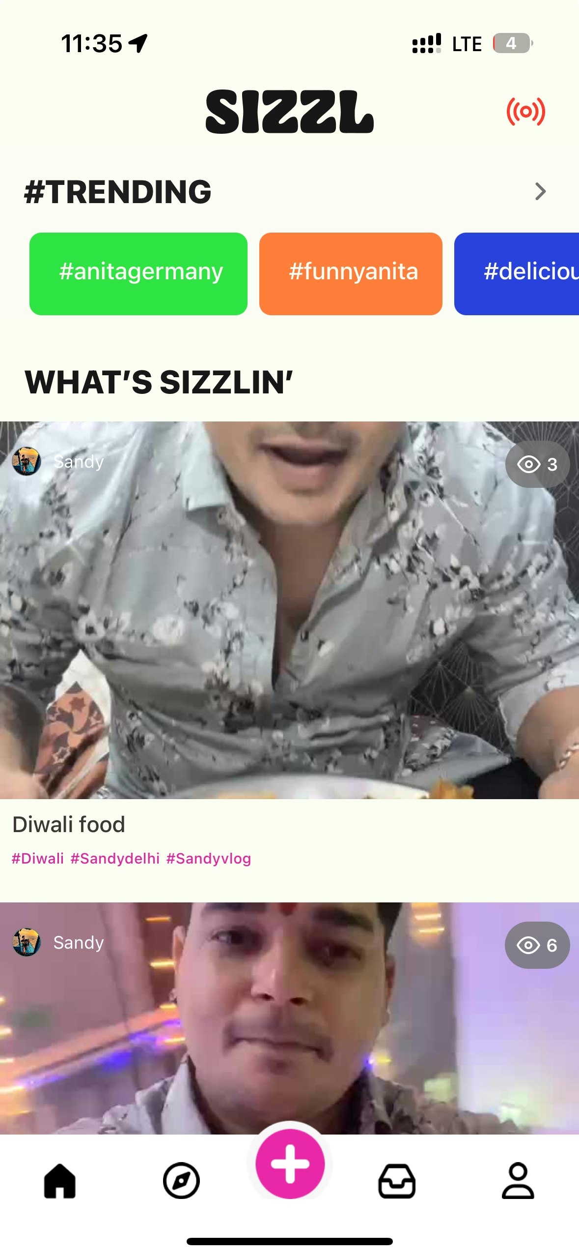 sizzl - Sizzl：Epic Live Cooking  - ストリーム、エンゲージ、味の味！メディア6