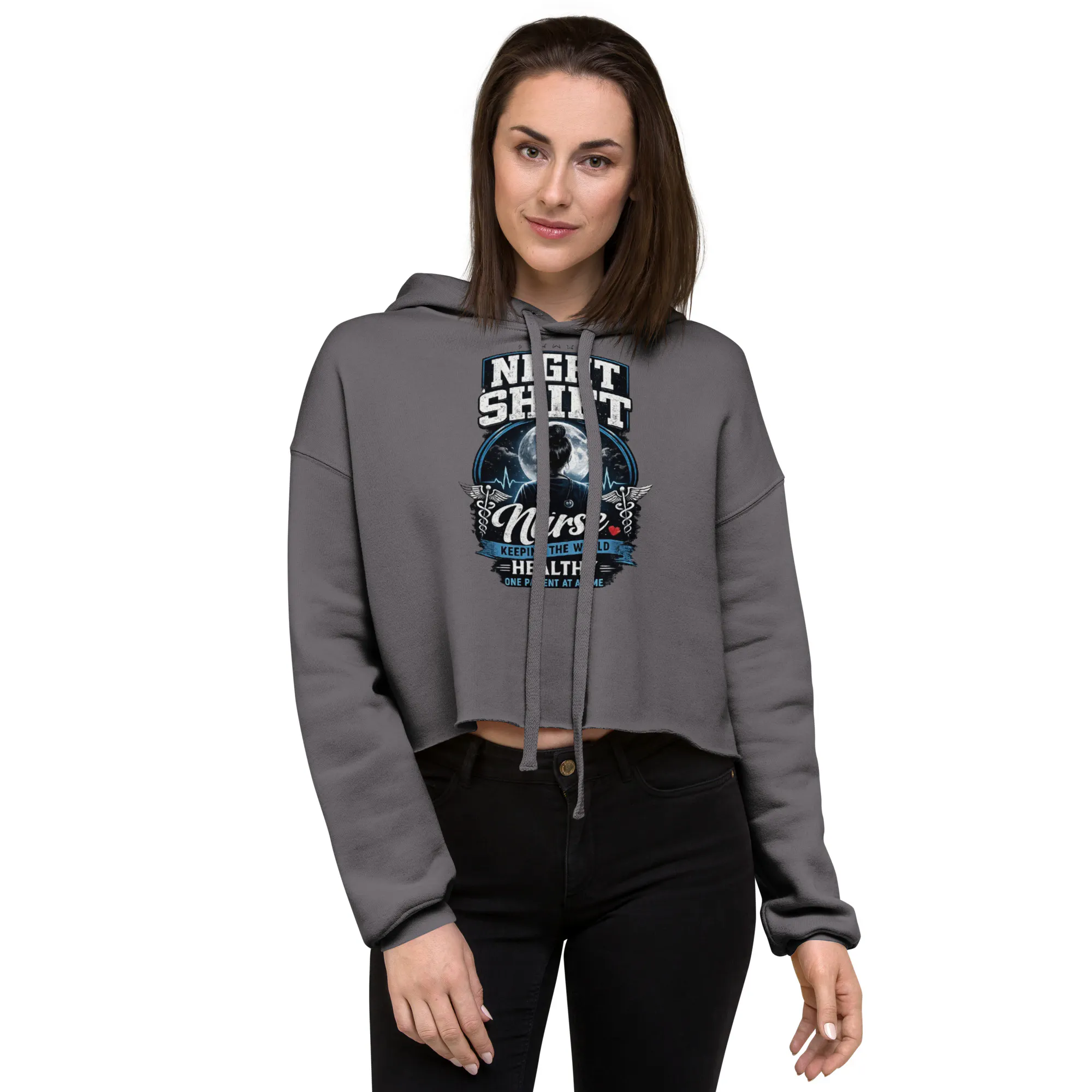 Night Shift Nurse Graphic Hoodie