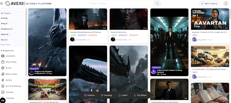 AVEXII screenshot 1