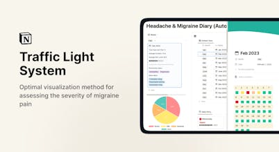 Notion Headache & Migraine Tracker gallery image