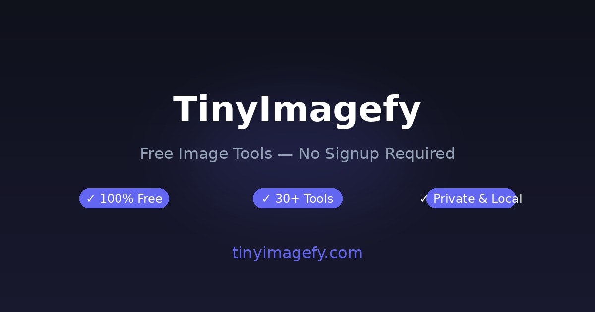 TinyImagefy —Free, Unlimited Image Tools gallery image