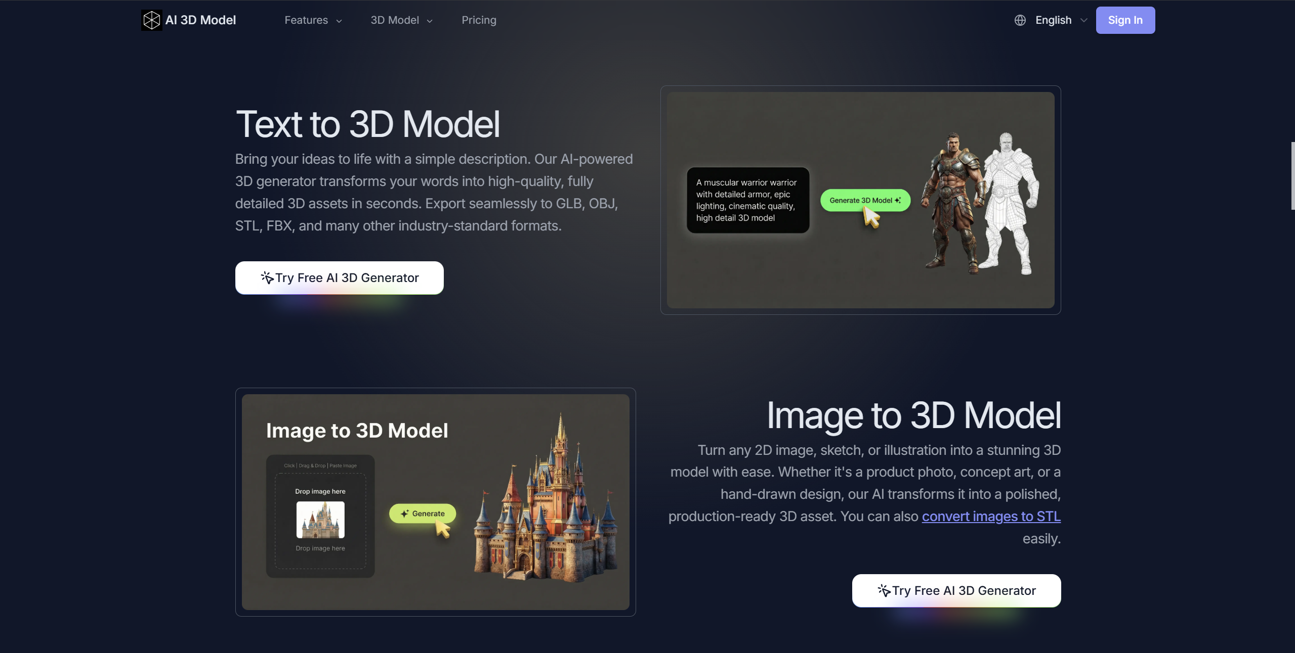 AI 3D Model A Practical Review of a Free gallery image