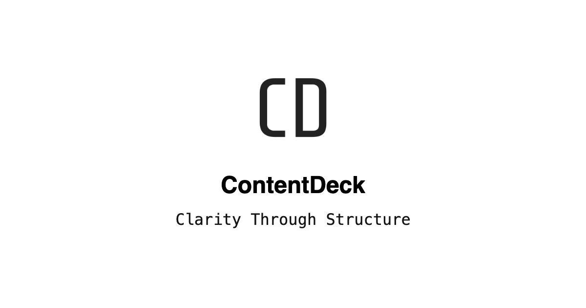 ContentDeck gallery image