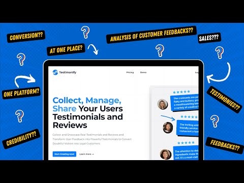 startuptile Testimonify-Capture analyze & showcase customer feedback with ease