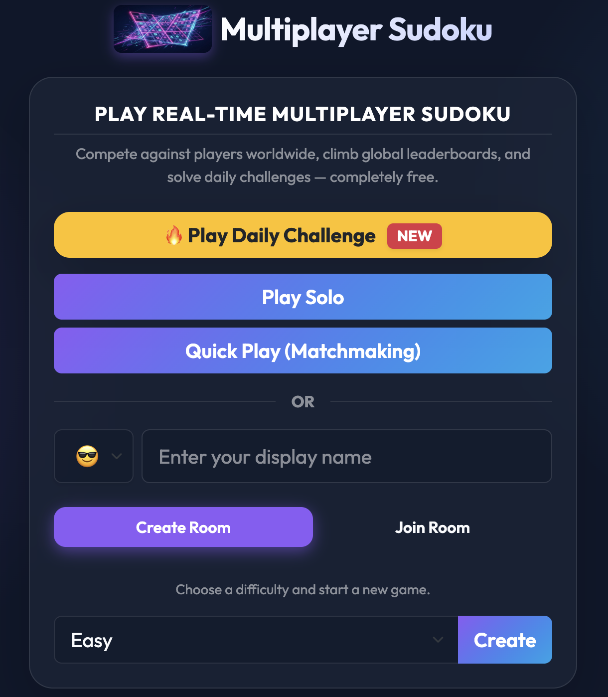 Multiplayer Sudoku gallery image