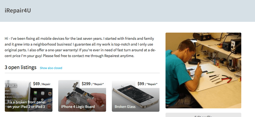 Repairest gallery image