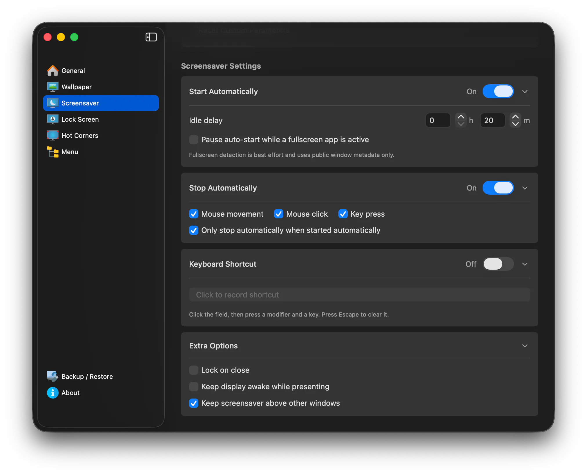 LumoTray for macOS gallery image