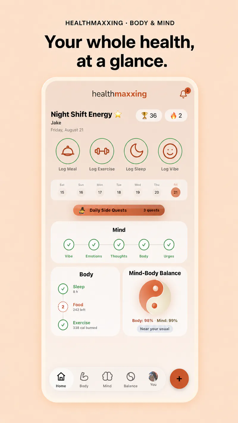 HealthMaxxing screenshot 5