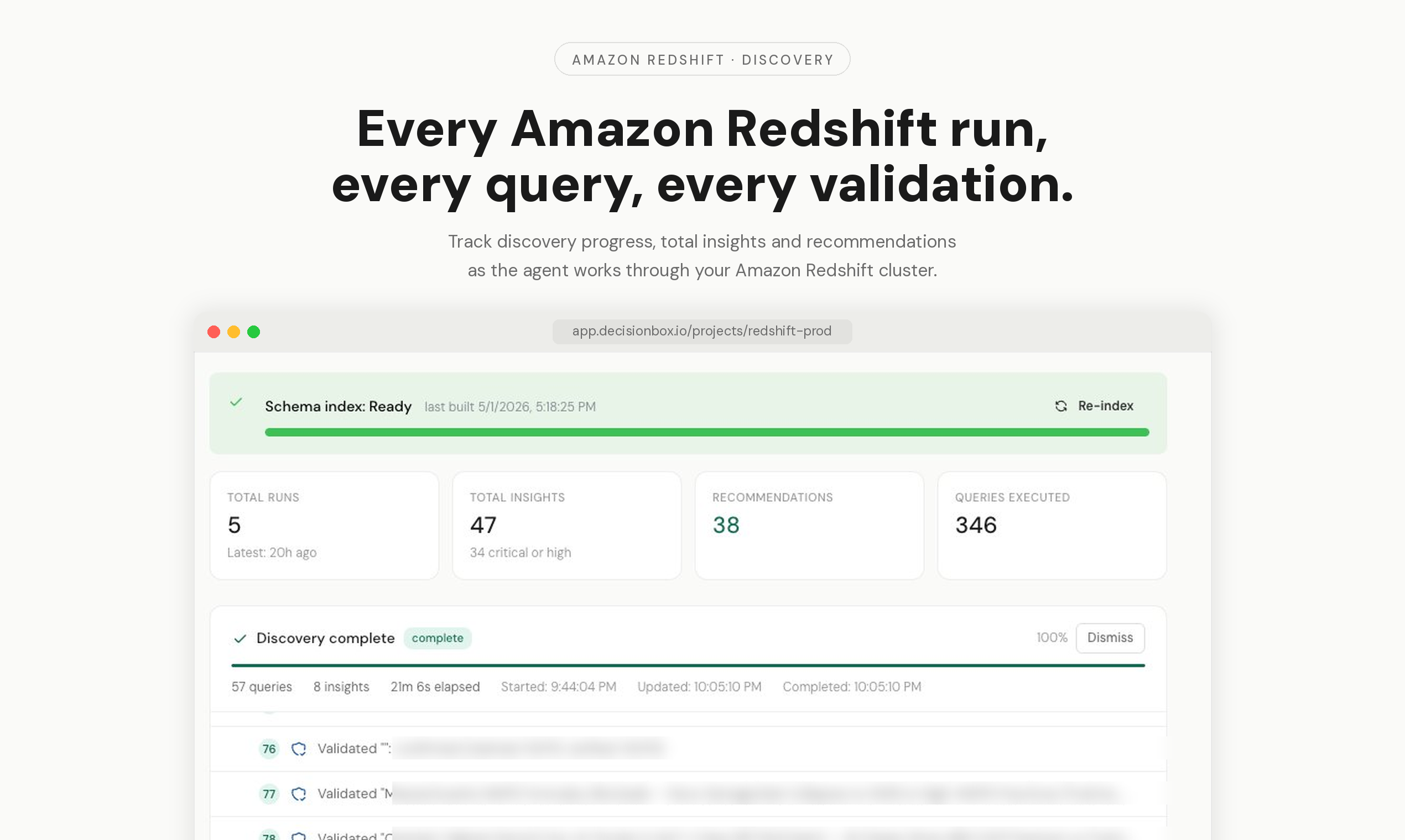 DecisionBox for Amazon Redshift gallery image