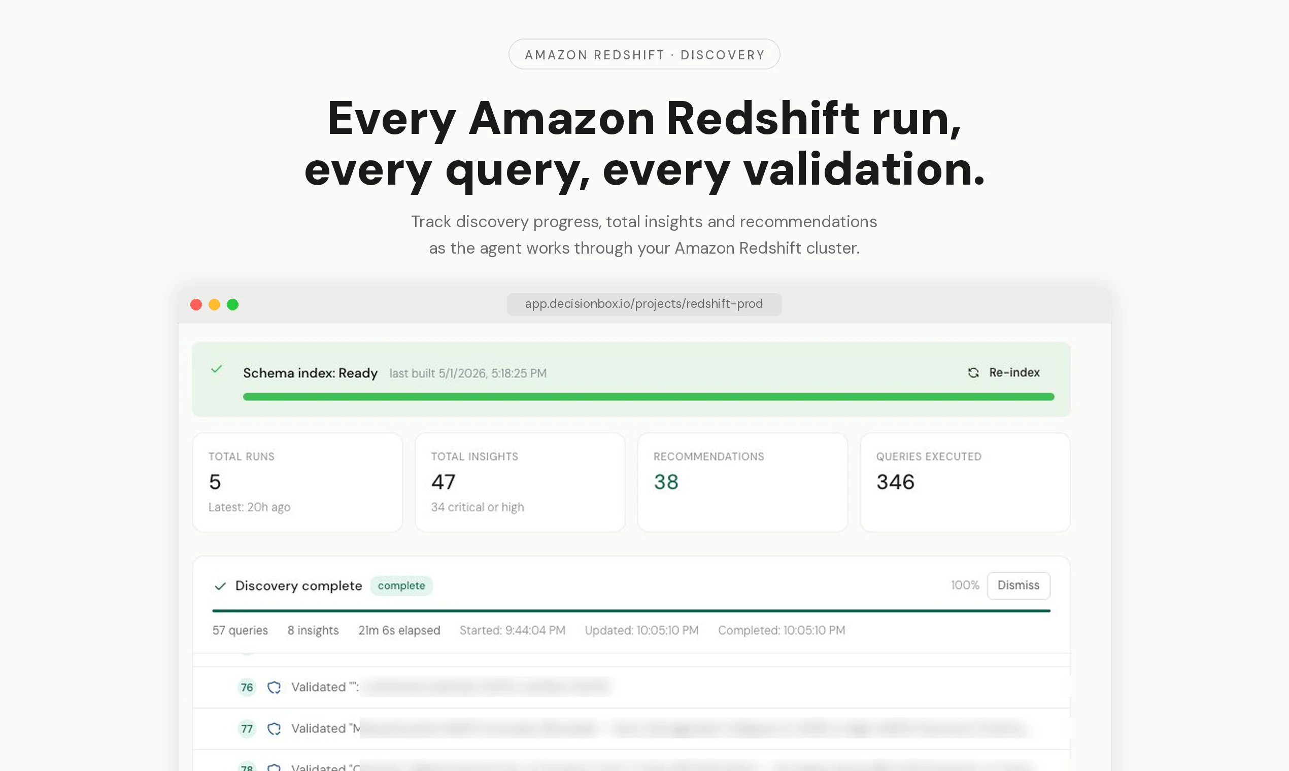 DecisionBox for Amazon Redshift screenshot 2