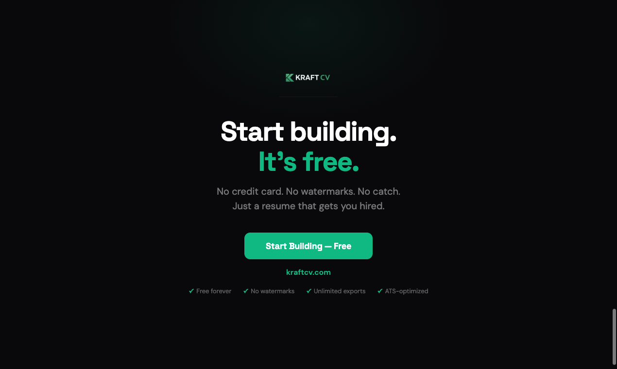 KraftCV gallery image