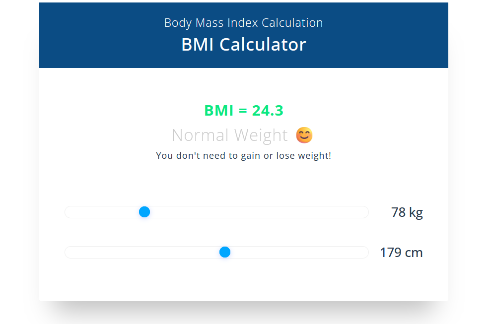 BMI Calculator gallery image