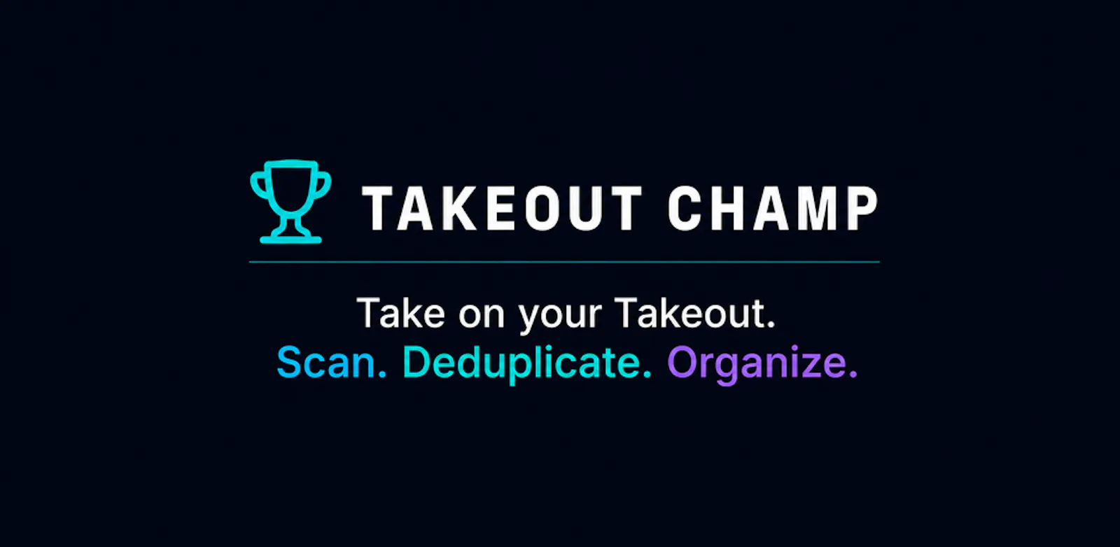 Takeout Champ screenshot 1