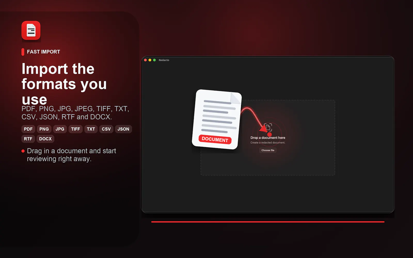Redacto screenshot 2