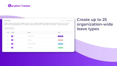 Vacation Tracker for Microsoft Teams gallery image