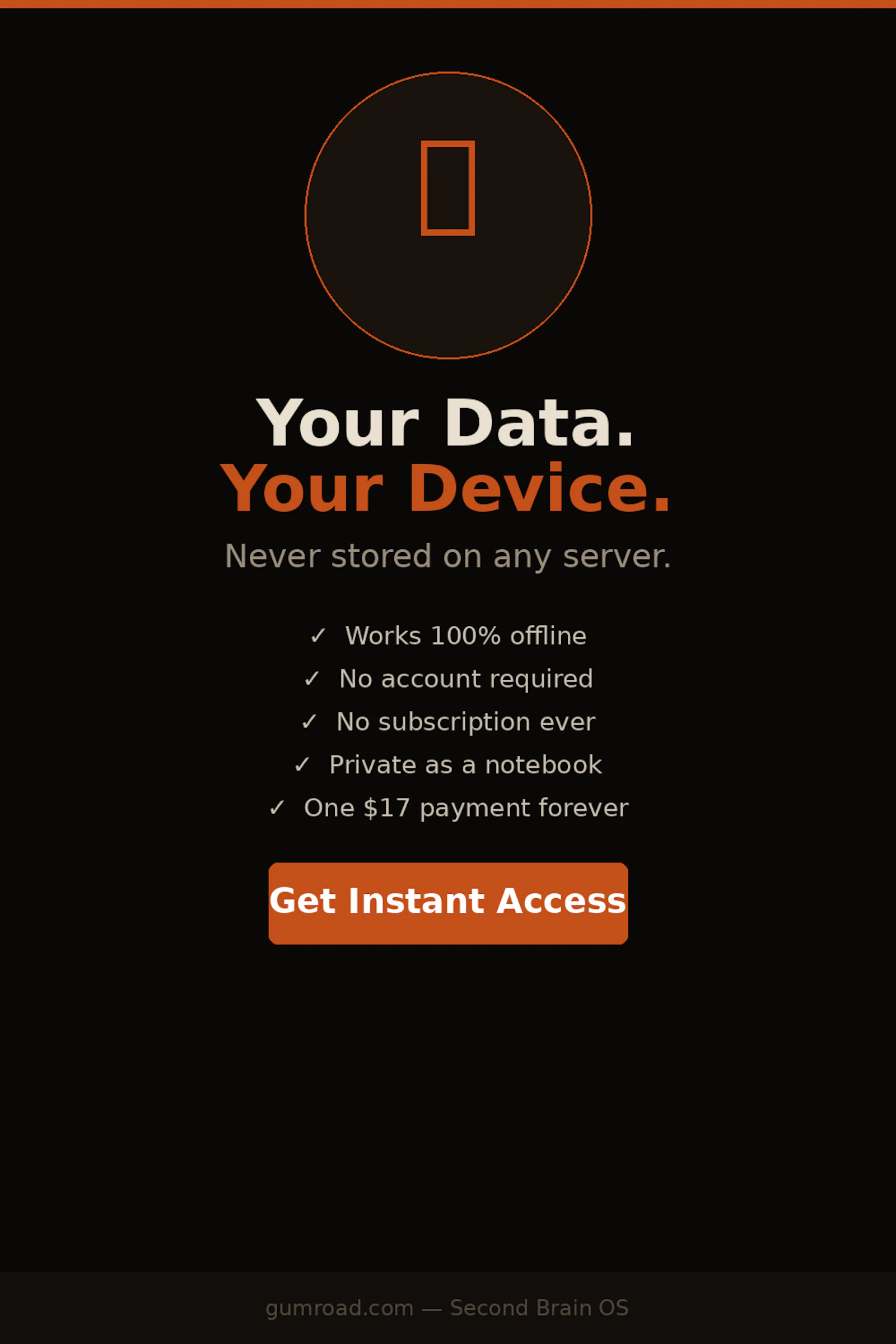Second Brain OS screenshot 3