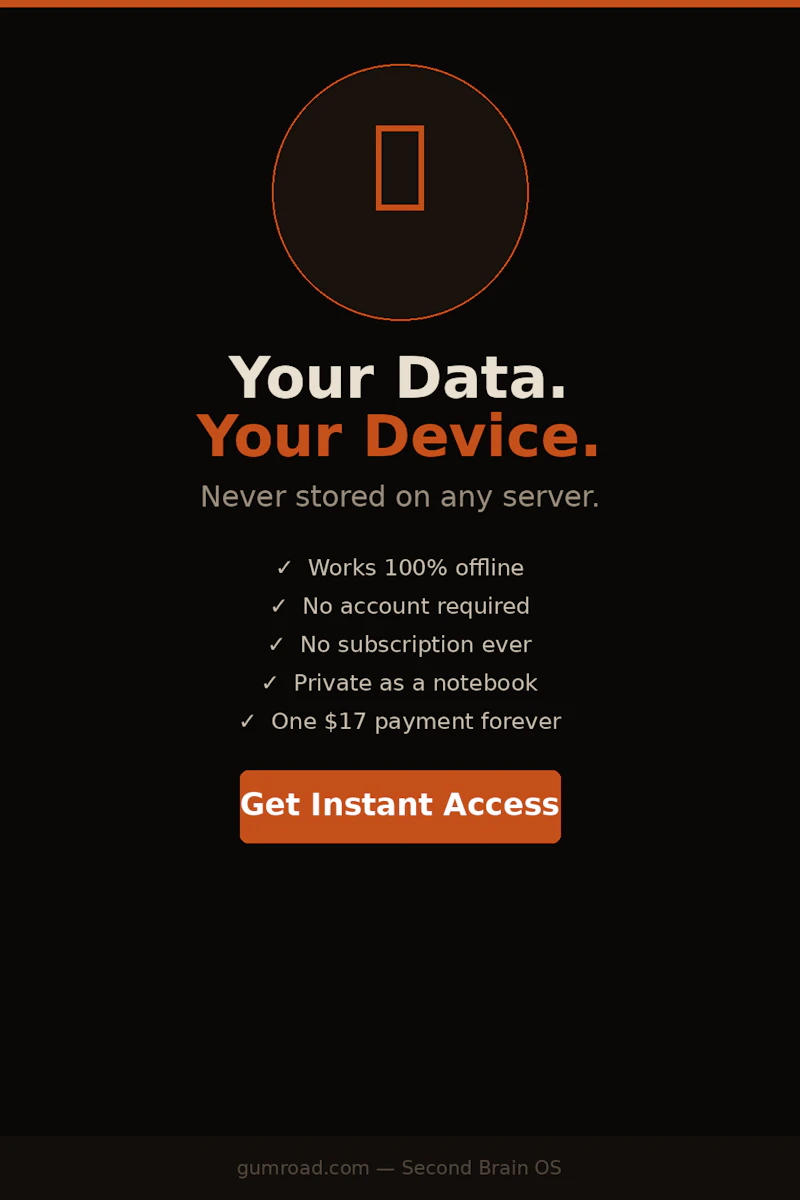 Second Brain OS screenshot 3