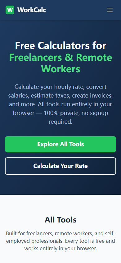 WorkCalc gallery image