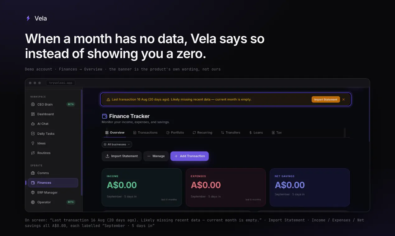 Vela gallery image