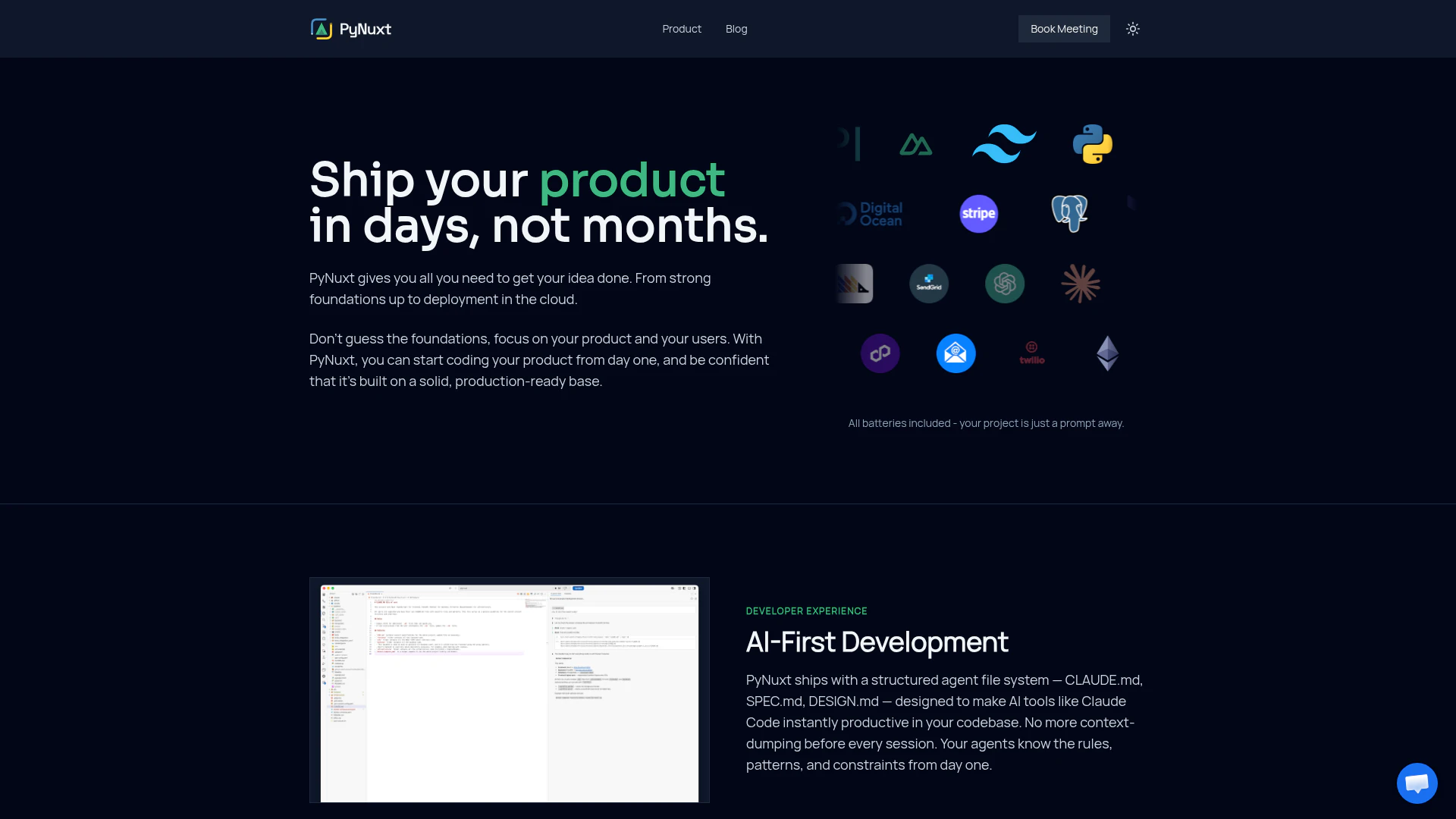 PyNuxt screenshot 1