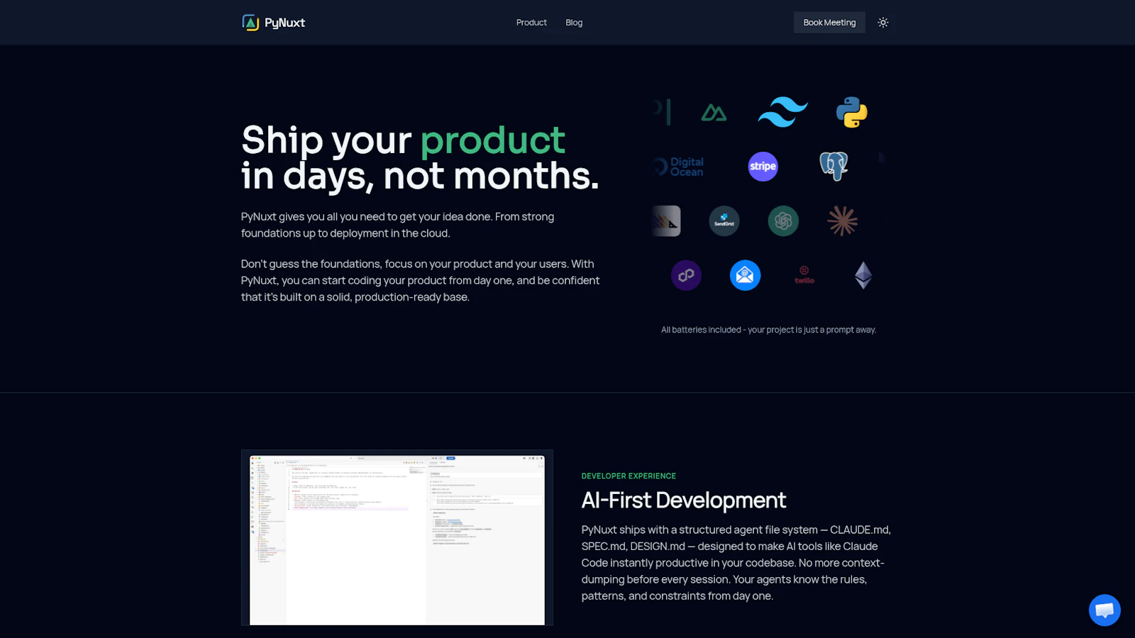 PyNuxt screenshot 1