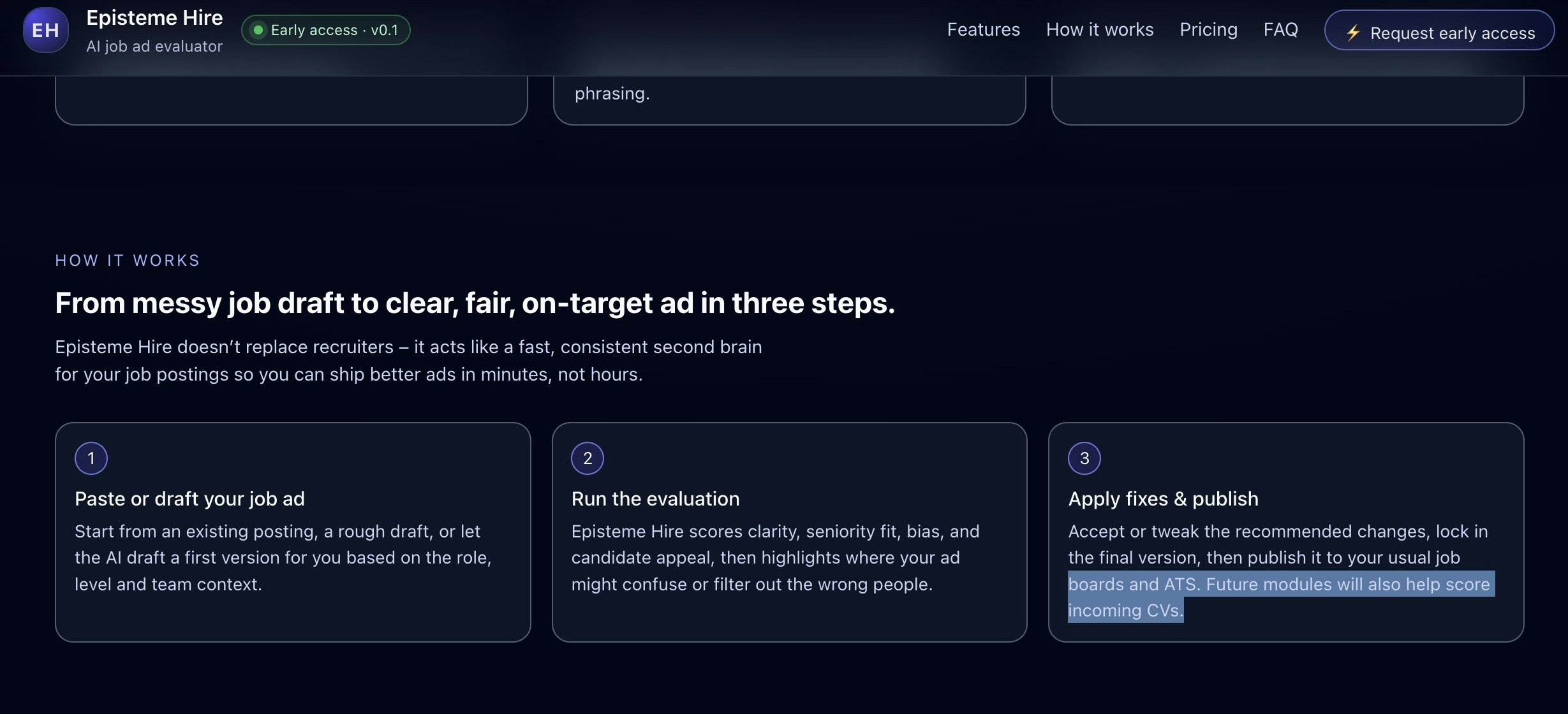 Episteme Hire - Screenshot 5 preview