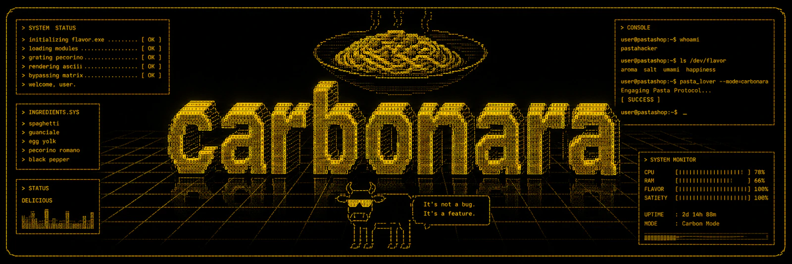 Carbonara screenshot 1