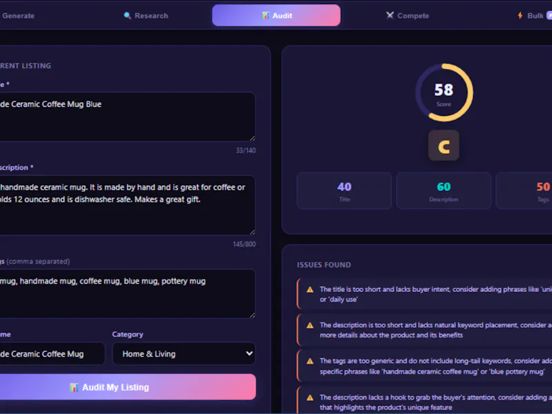 Listora screenshot 10