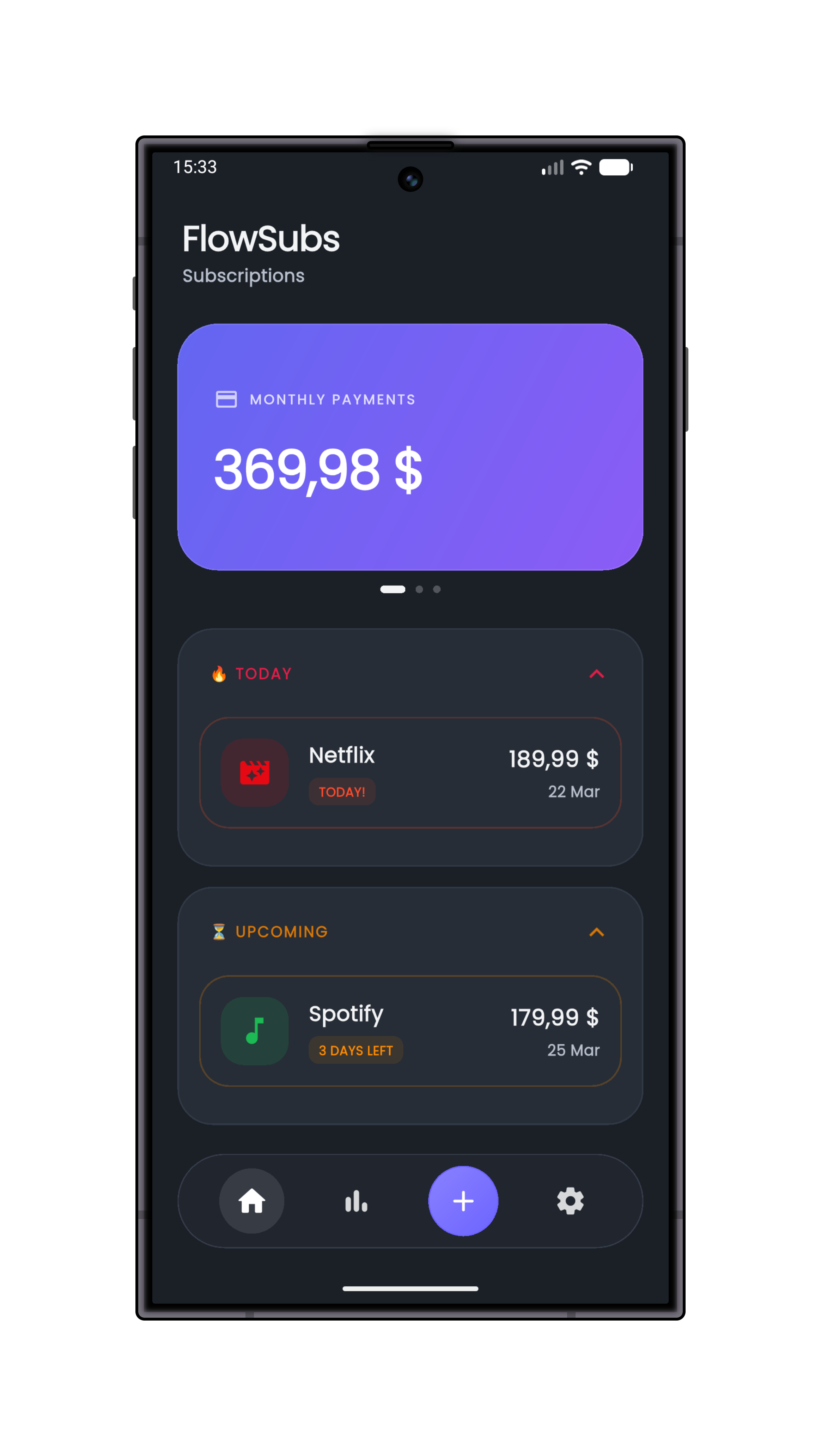 FlowSubs gallery image