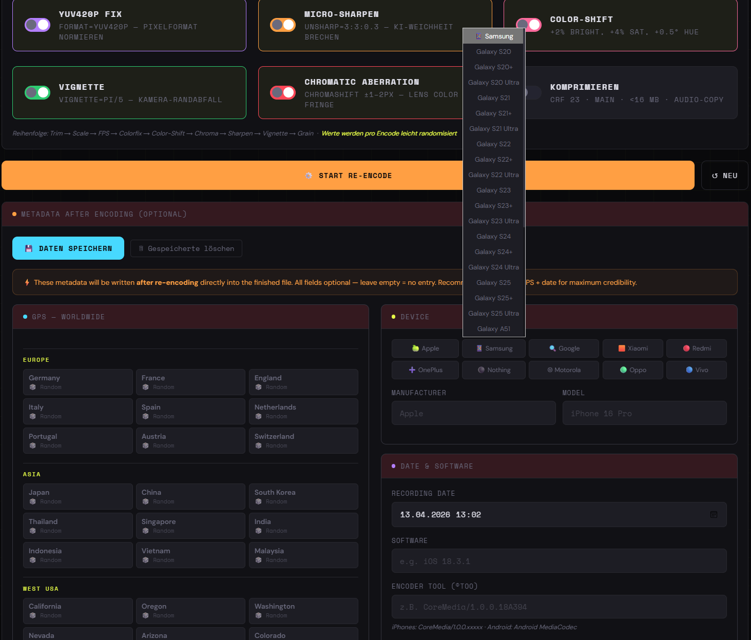 VideoMeta Pro gallery image