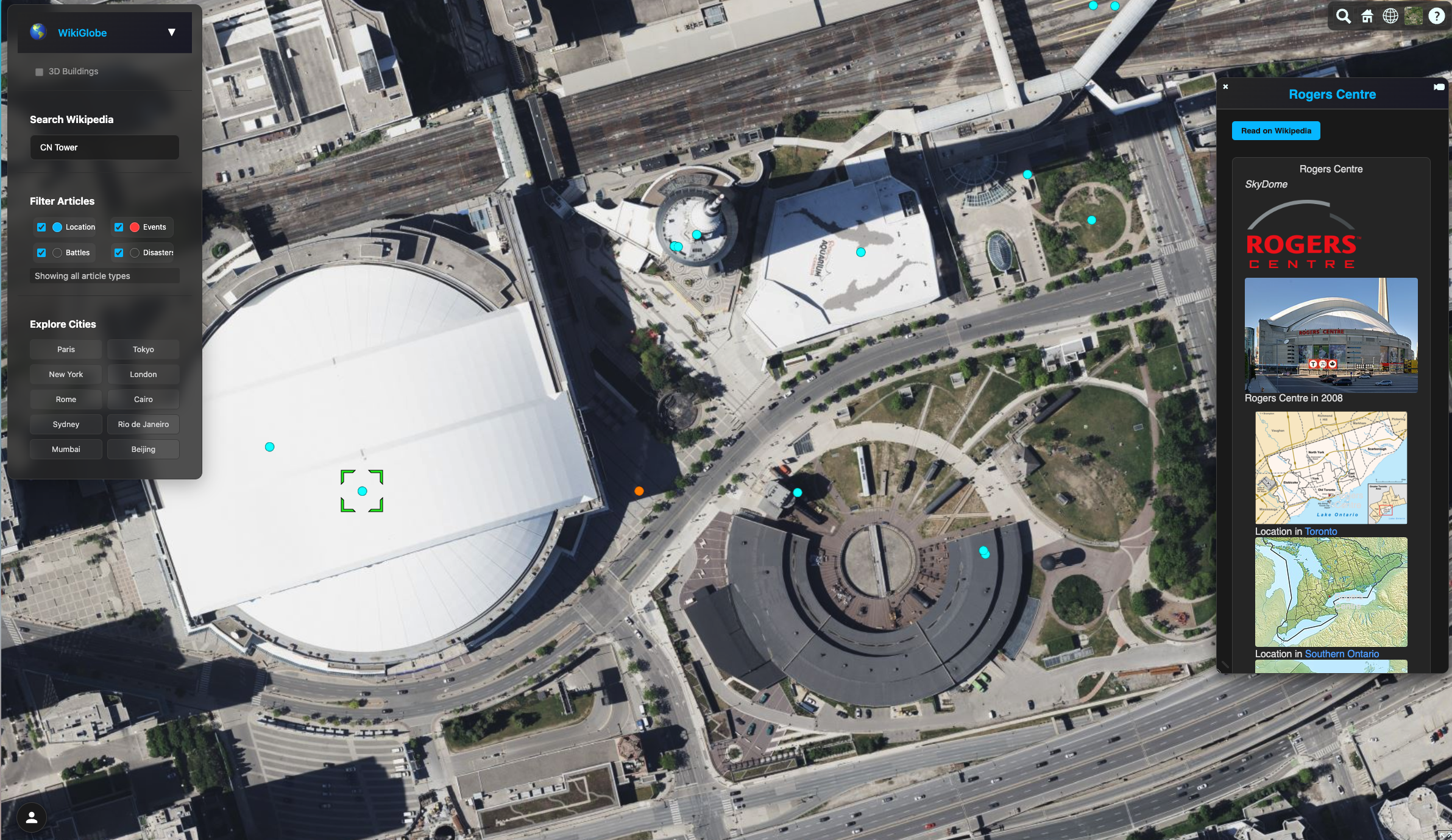 WikiGlobe gallery image