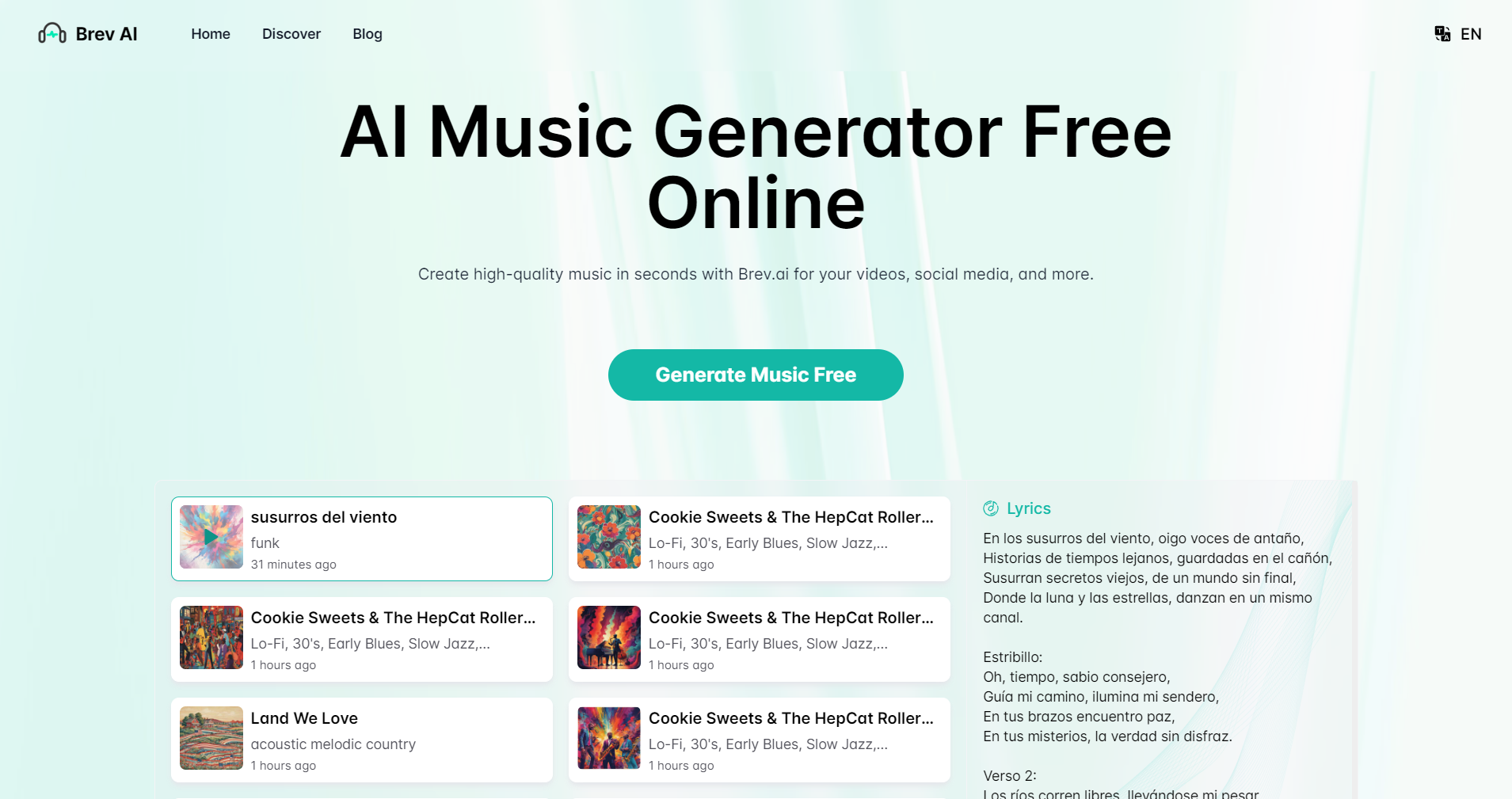 startuptile Brev.ai: AI Music Generator Free Online-Create quality music from text instantly free and online.