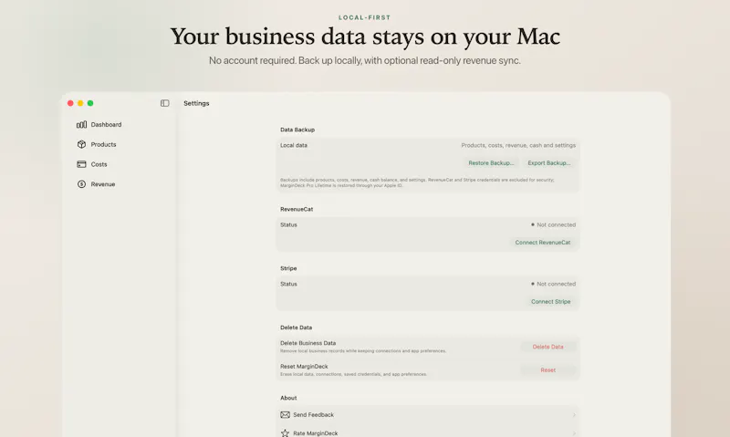 MarginDeck screenshot 6