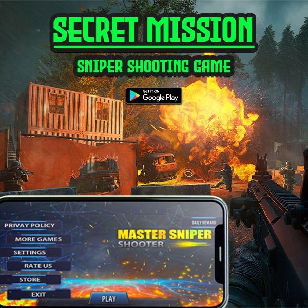 Secret Mission- Offline FPS 3D Game gallery image