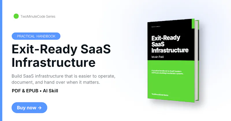 Exit-Ready SaaS Infrastructure screenshot 1
