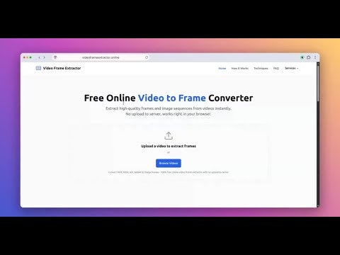 Video Frame Extractor gallery image