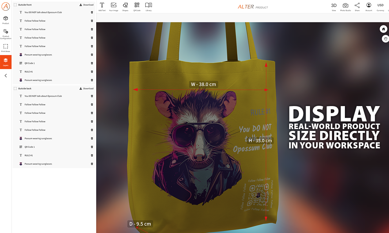 Alter Product gallery image