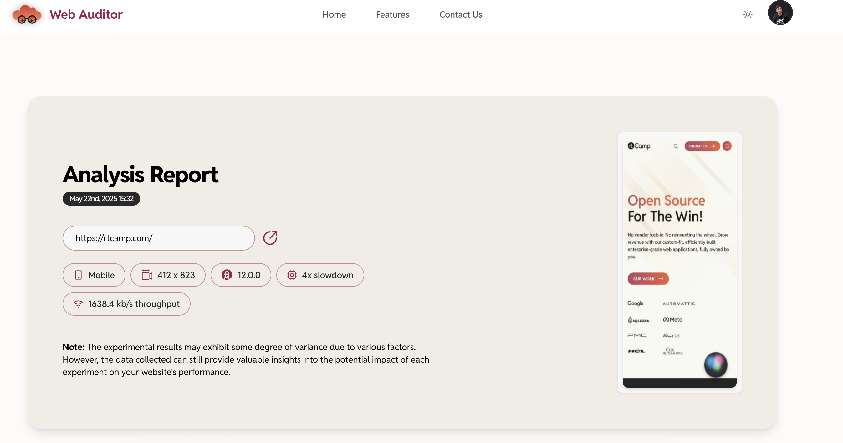 Web Auditor media 6