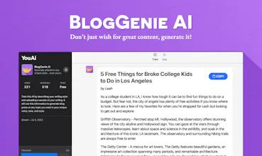 BlogGenie AI gallery image
