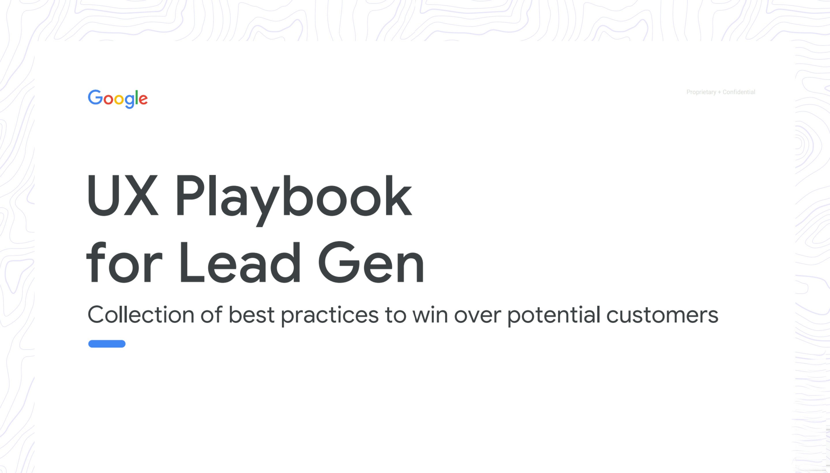 Secret Google UX Playbooks gallery image