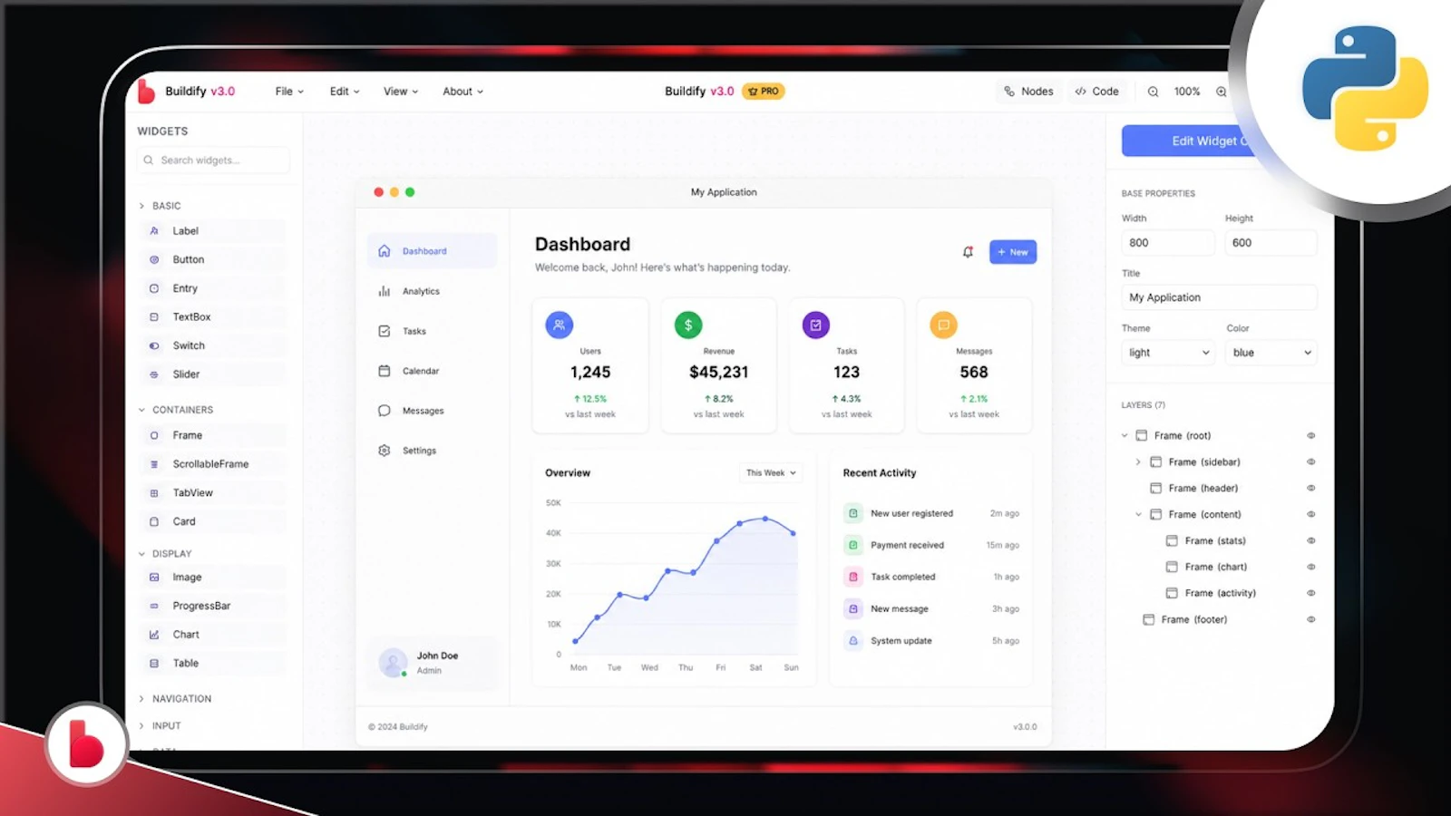 Buildfy v3 screenshot 1 (video preview)