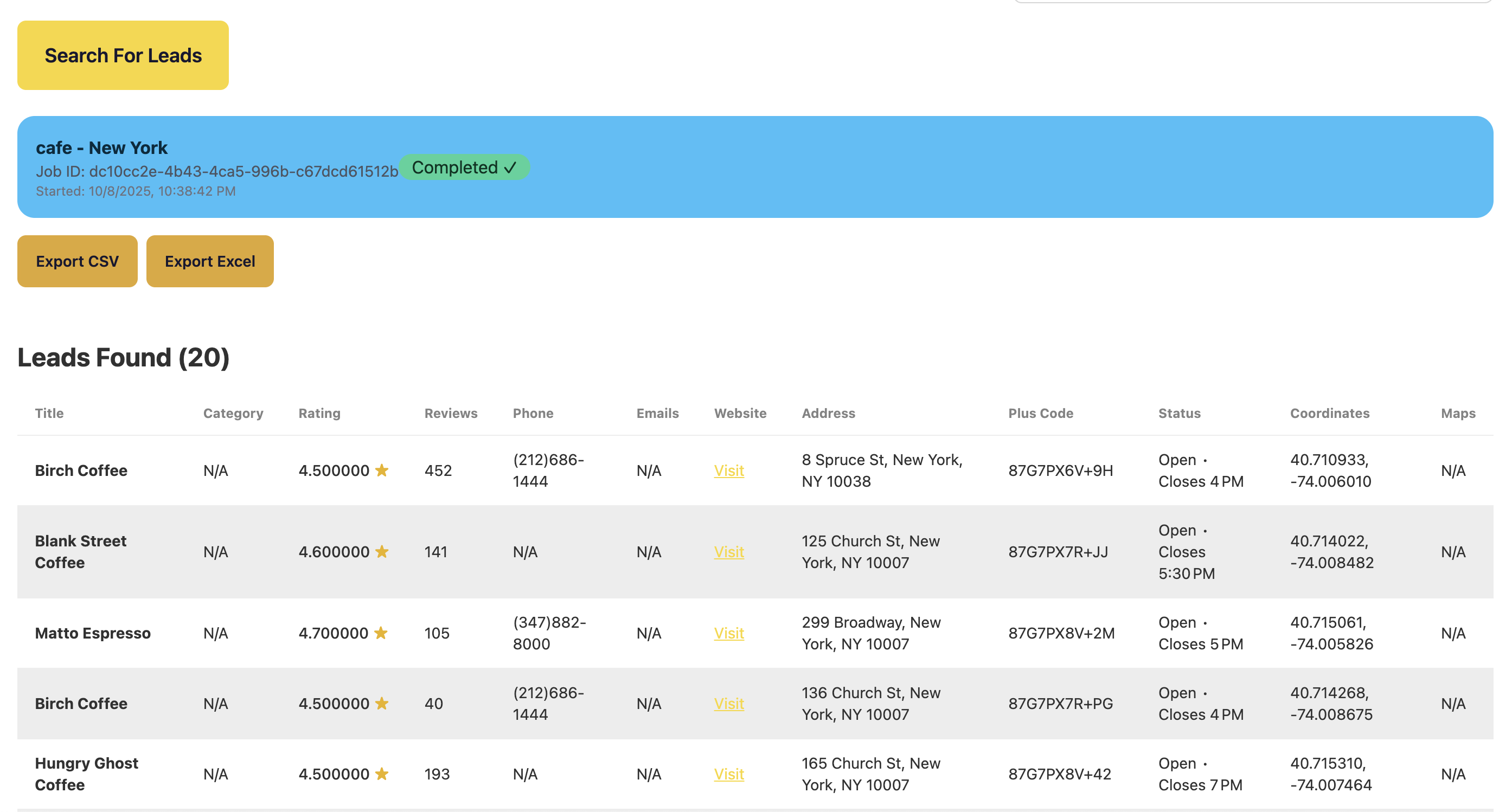 GmapsScraper AI gallery image