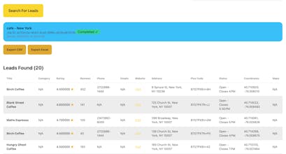GmapsScraper AI gallery image
