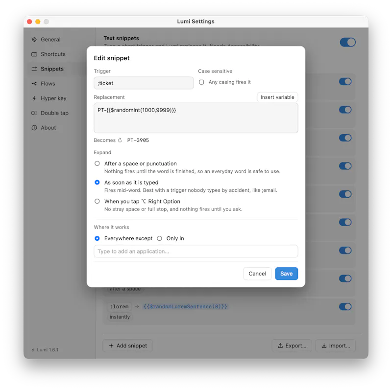 Lumi screenshot 3