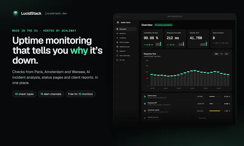 LucidStack screenshot 1