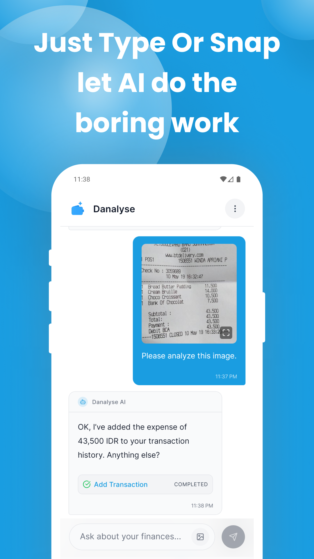 Média Danalyse - AI Money Tracker 5