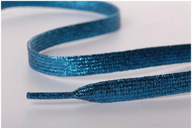 Mulitcolor Glitter Metallic Shoe Laces gallery image
