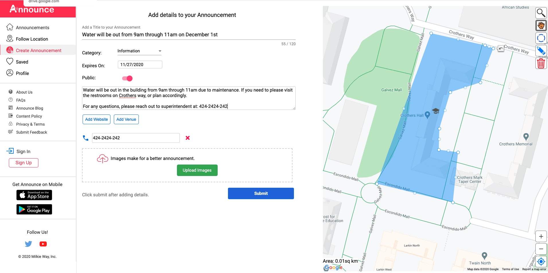 Announce gallery image